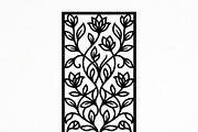 50 Elegant Floral Wall Panel, a Decorative Illustration by Amazin_art (Thumbnail 25 of 27)