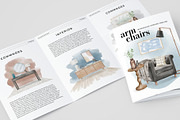 Watercolor Interior Creator, a Decorative Illustration by Kotulska (Thumbnail 14 of 18)