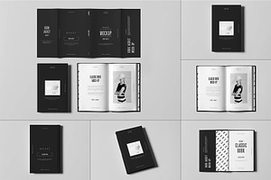 Book / Book Jacket Mock-up, an Advertising Mockup by zippypixelstudio