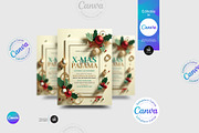 Christmas Pajama Party Flyer, a Flyer Template by Aam360 (Thumbnail 1 of 3)