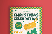 Christmas Celebration Flyer Set, a Flyer Template by KMZVR.Lab (Thumbnail 6 of 6)