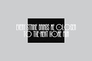 Stronge Display Condensed Sans, a Sans Serif Font by Violet Natural (Thumbnail 3 of 7)