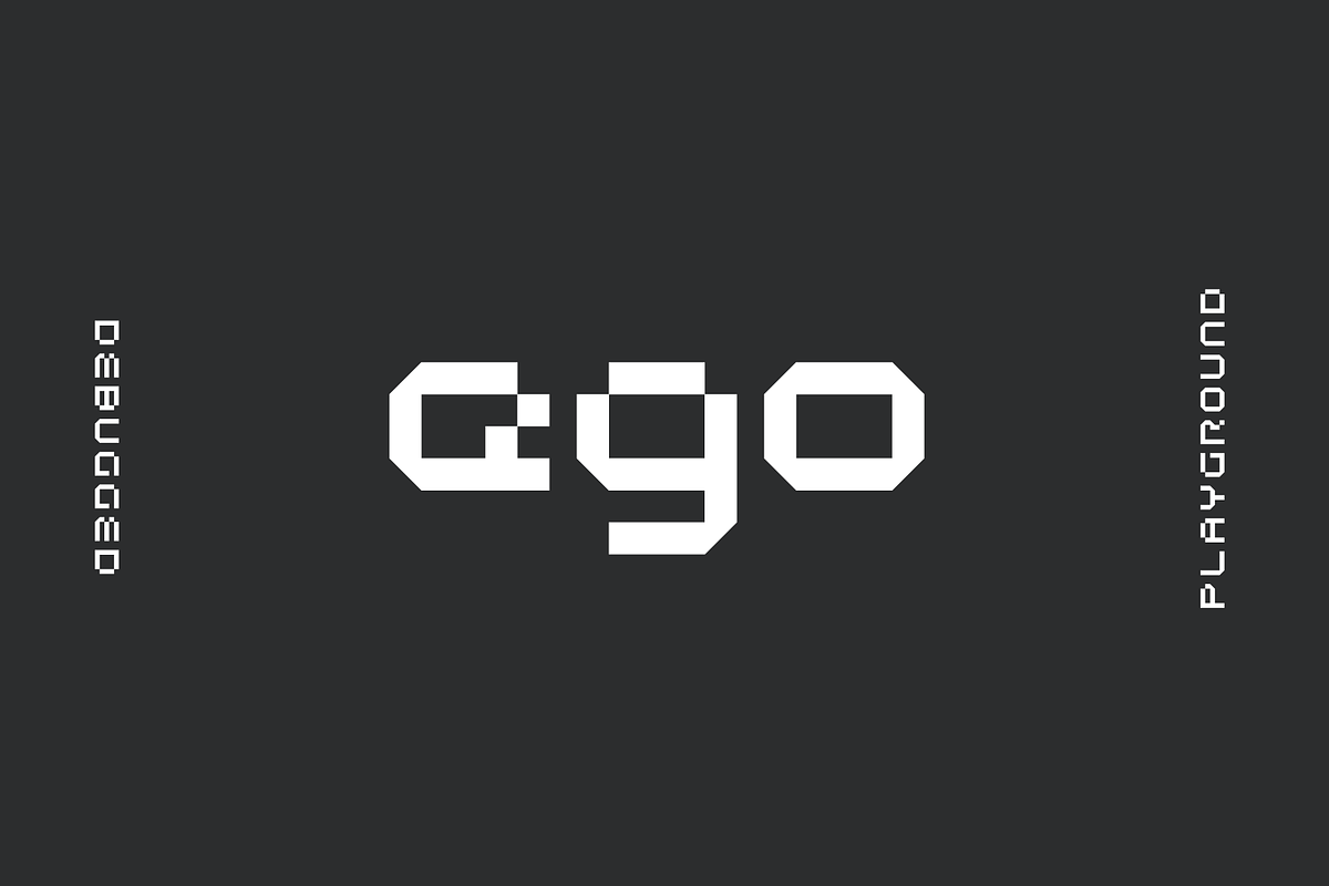 Woqna Pixel Tech Font, a Font by baqoos (Photo 3 of 9)