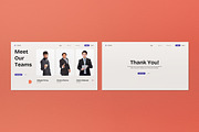 Cream Modern Business Plan PPT, a Presentation Template by graphicook (Thumbnail 2 of 4)