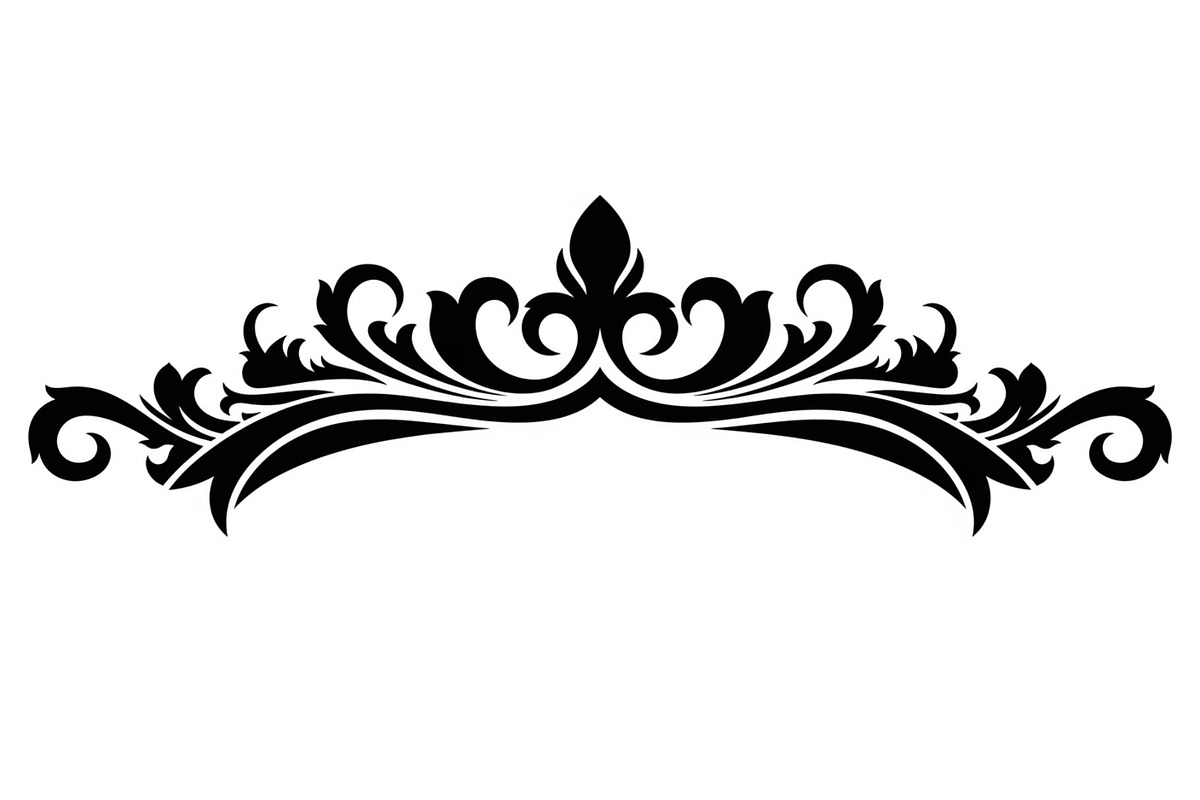 Vintage Crown Ornament Bundle, an Illustration by Designer_Momina (Photo 5 of 31)