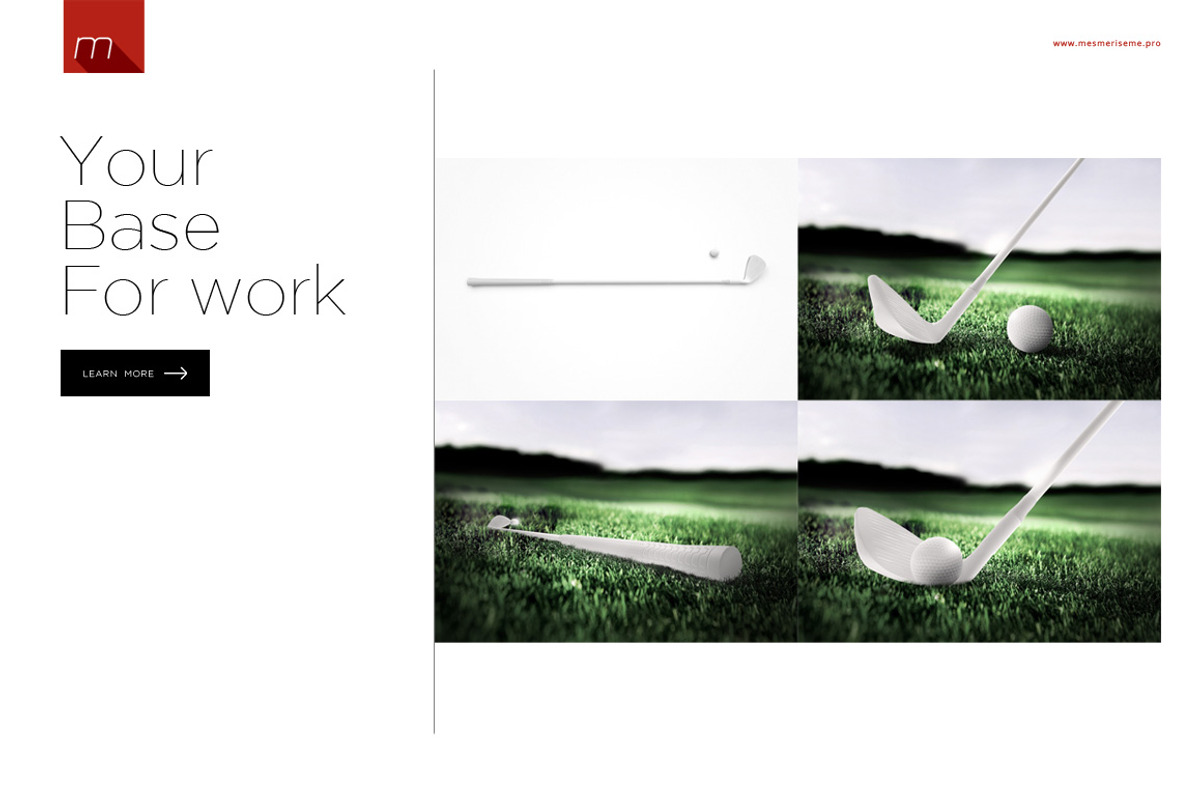 Golf Stick Mock-up, a Product Mockup by Mocca Mockups Store (Photo 4 of 5)