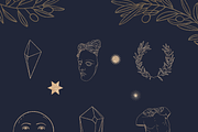 PARTIAL ANTIQUE AESTHETIC, a Background Graphic by mamormo (Thumbnail 2 of 6)