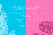 Summer Wind, a Script Font by khurasan (Thumbnail 8 of 8)