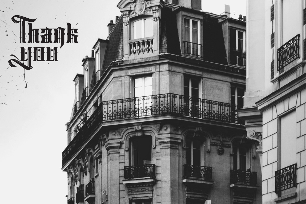 Sirunian, a Blackletter Font by Arterfak Project (Photo 9 of 9)