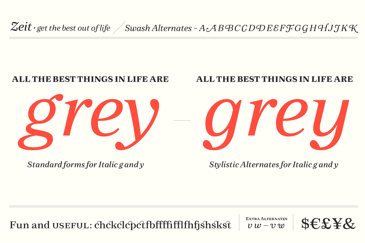 Zeit Serif Family, a Serif Font by Fenotype (Photo 11 of 12)