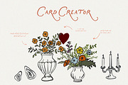 Handmade Quirky Wedding Map Creator, an Object Graphic by Laras Wonderland (Thumbnail 5 of 14)