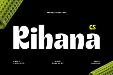 CS Rihana – Display Sans Font