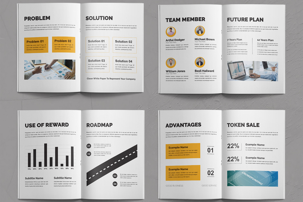 White Paper Design, a Brochure Template by ContestDesign (Photo 3 of 3)