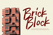 Hollowstone - Brush Font, a Script Font by Alpaprana (Thumbnail 2 of 10)