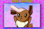 POKEMON EVEE EMOTES, an Animal Illustration by YUNGMOTS (Thumbnail 2 of 6)