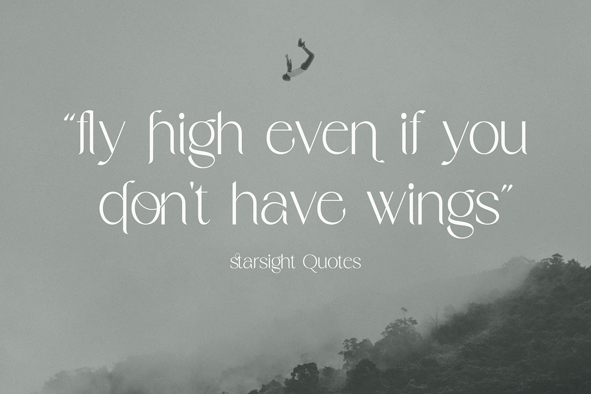Starsight, a Serif Font by Gatype (Photo 7 of 11)