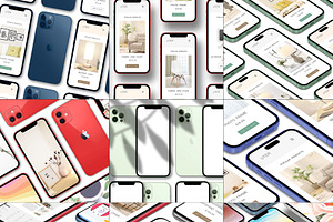 ALL 3D iPHONE MOCK-UP BUNDLE VOL-3
