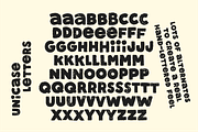 Super Curious - Textured Retro Font, a Font by Studio Funshop by Kelli (Thumbnail 11 of 14)