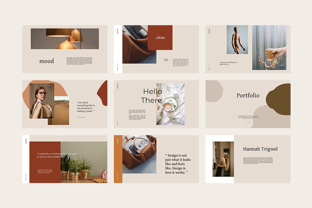 Upside Keynote Template, a Presentation Template by Angkalimabelas (Photo 4 of 8)