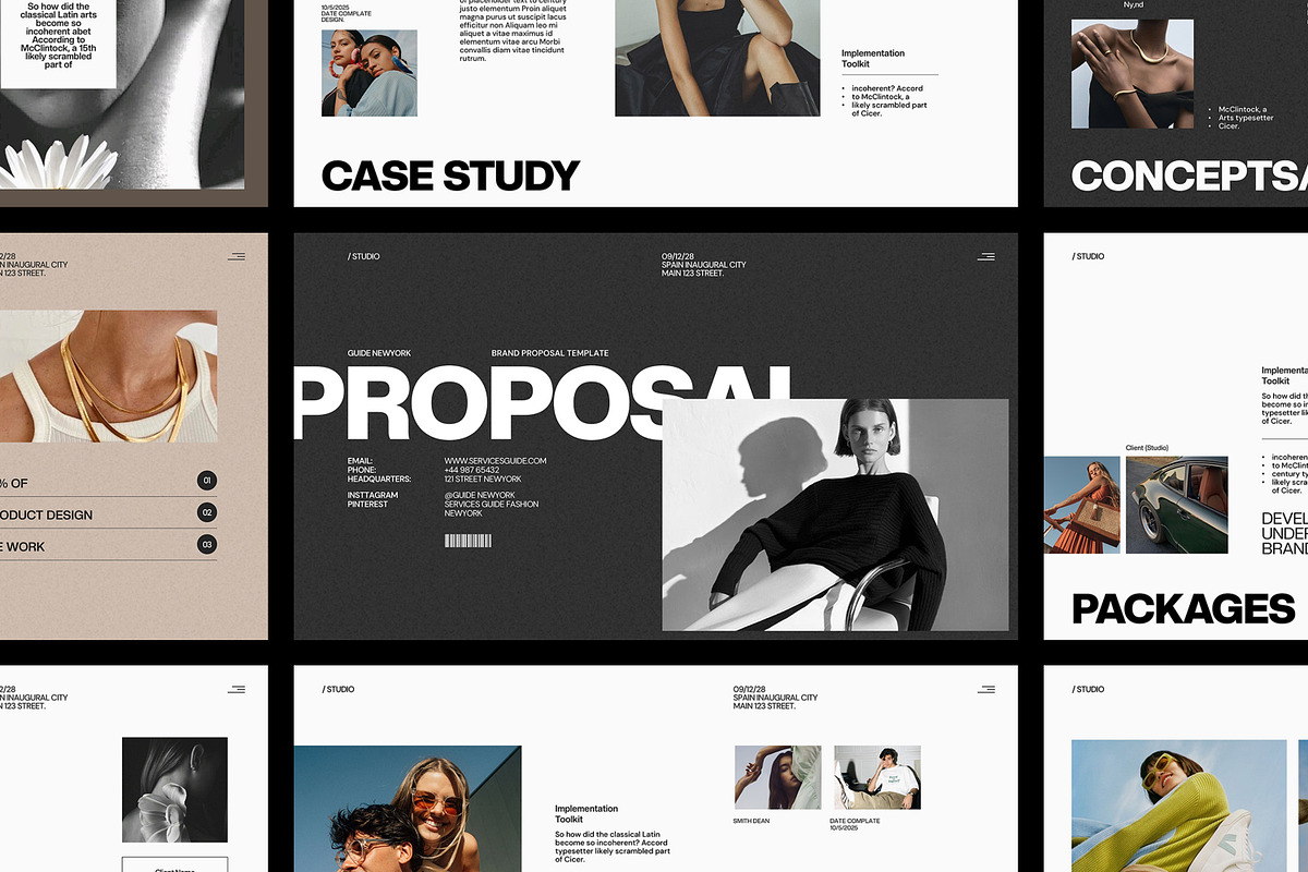 Brand Proposal Presentation Template, a Presentation Template by SlideStock (Photo 6 of 9)