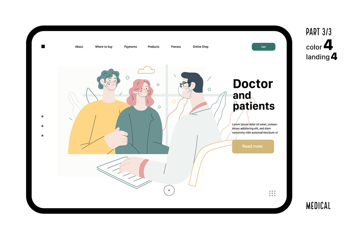 Medical, Part 3, colors 2&4, a Templates & Theme by Grivina's shop (Photo 18 of 19)