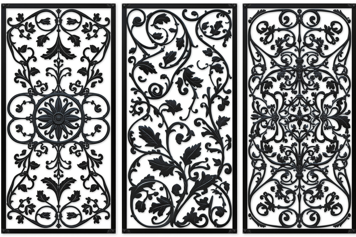 Vintage Gate Pattern Vector Bundle, an Illustration by Creativeshirt (Photo 12 of 21)