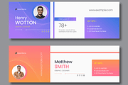 Modern Email Signature Template, an UI Kit Template by MightyDesign (Thumbnail 2 of 6)