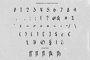 Mofkala - Blackletter Font, a Blackletter Font by Randi Irvan | Rvandtype (Thumbnail 11 of 12)