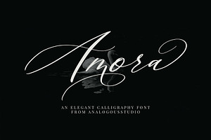 Amora Calligraphy Font
