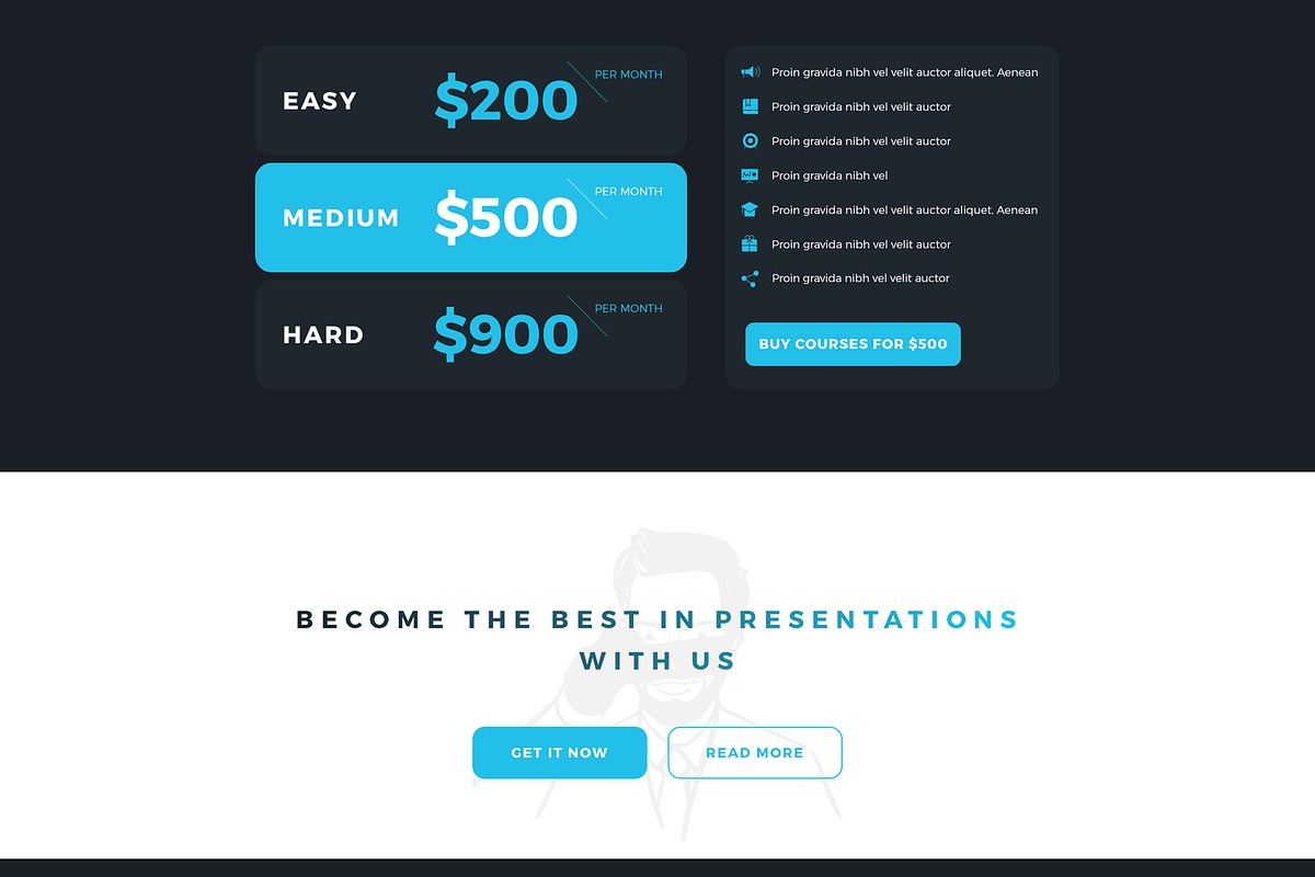 Top Presenter - Training Center PSD, a Websites & App Template by Spartak Vee (Photo 7 of 7)