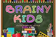 Back to School Fonts & Graphics, a Handwritten Font by Yoga Letter (Thumbnail 2 of 6)