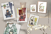 Wizarding Houses Creator, an Illustration by Rachel Art Studio (Thumbnail 4 of 10)
