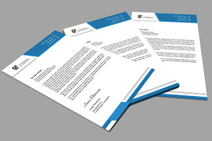 Corporate Letterhead Template-V05