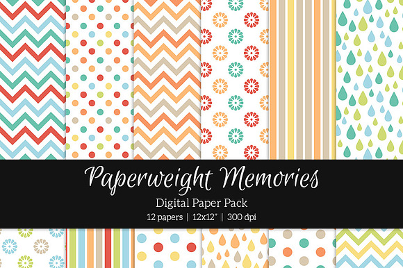 Patterned Paper - Childhood Dreams preview 2