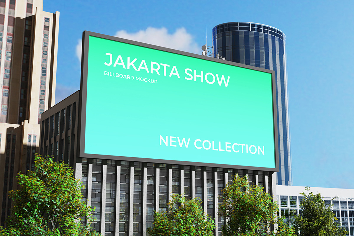 Urban Building Billboard Mockup, an Advertising Mockup by My Code Std (Photo 4 of 6)