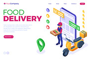 Online Internet Shopping Delivery, a Food Illustration by TAlex (Thumbnail 2 of 6)