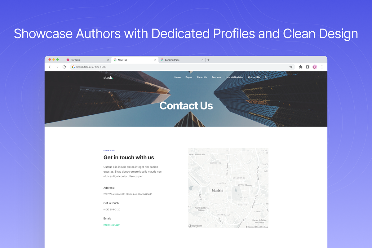 Stack - Multi-purpose Template, an UI Kit Template by YoArts (Photo 5 of 5)