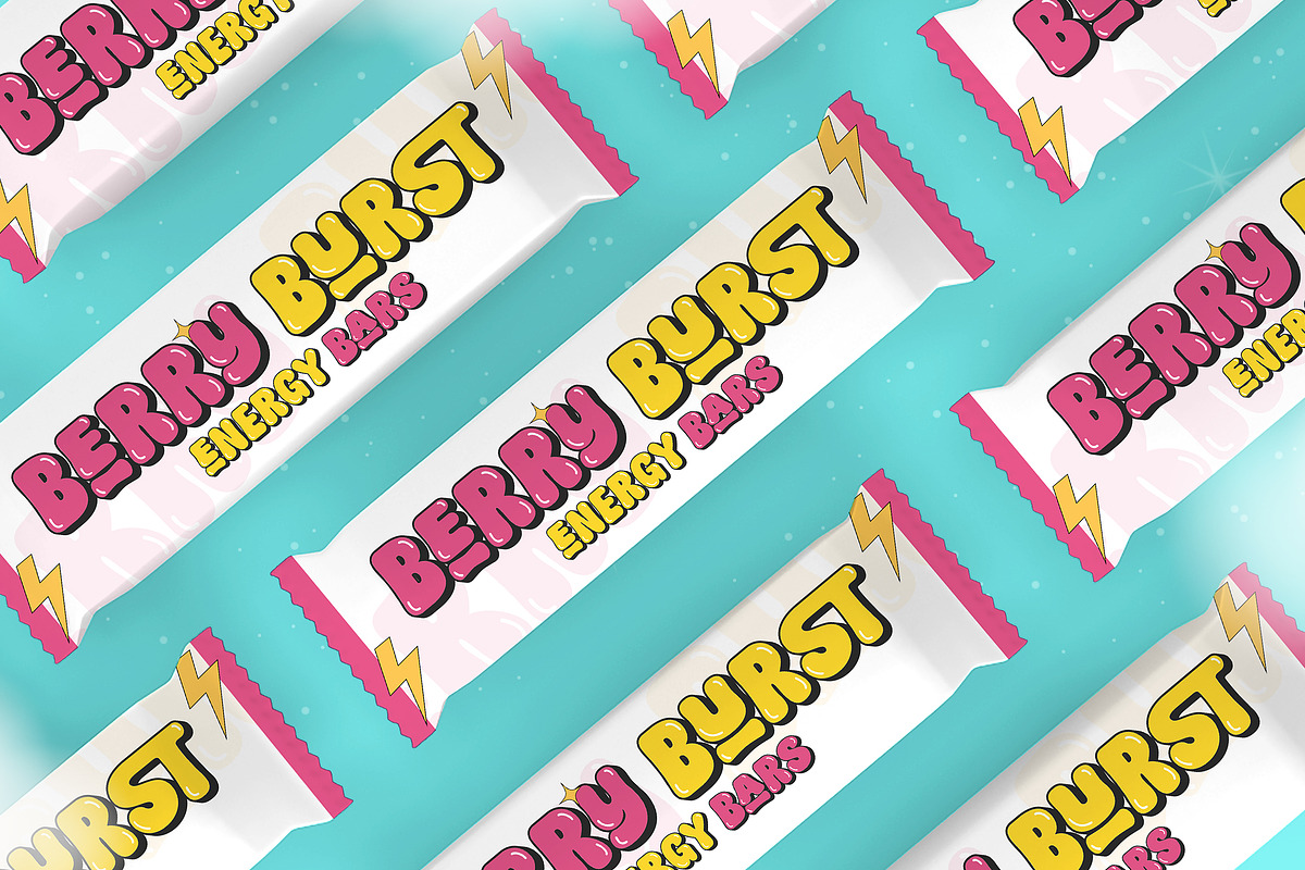 Puddy Gum - Playful Bubbly Typeface, a Sans Serif Font by agnyhasyastudio (Photo 4 of 15)