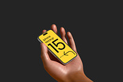 High Quality iPhone 15 Pro Mockup, an iPhone Mockup by safrizalstudio (Thumbnail 5 of 5)