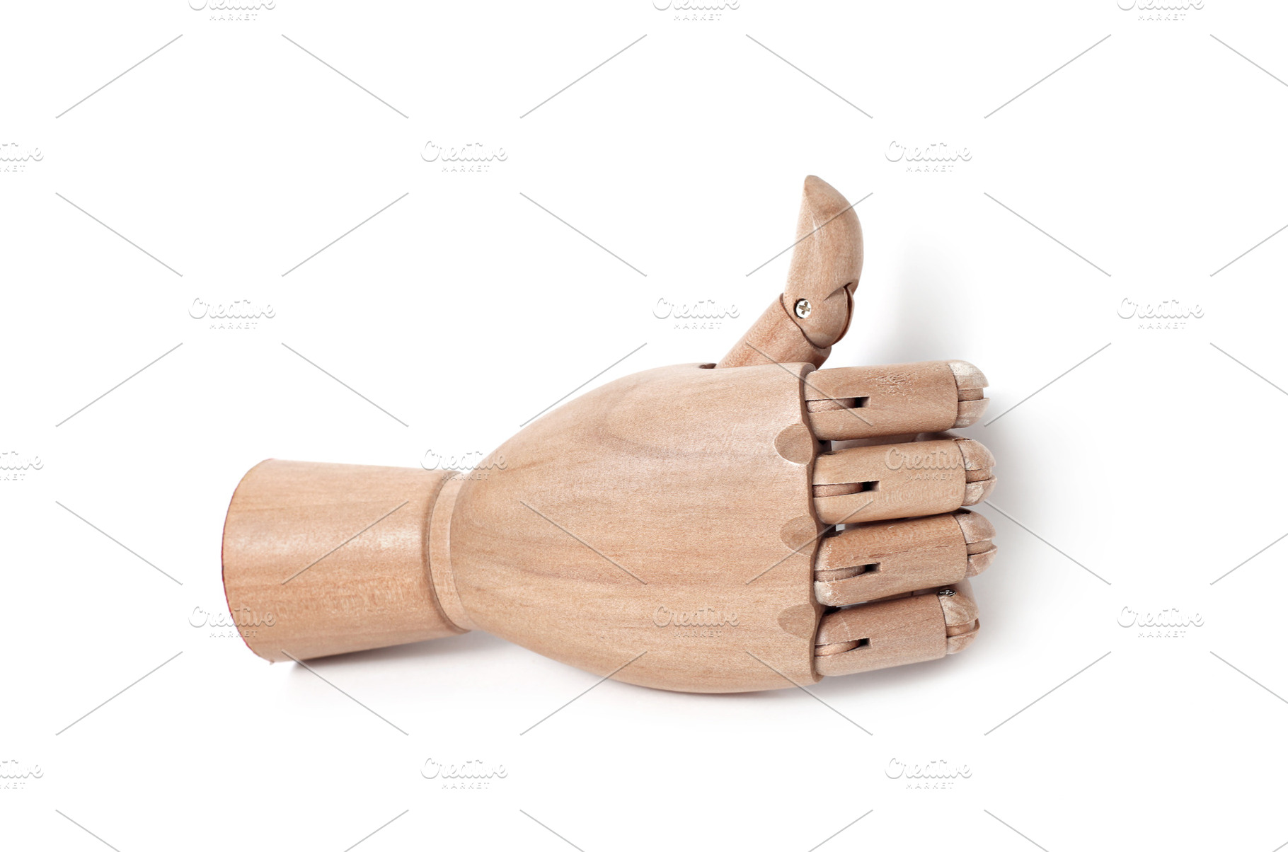 Wooden hand, a Photo by saiko3p
