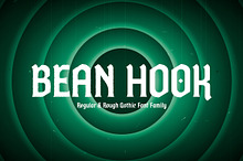 Bean Hook Gothic Flare 4 Fonts