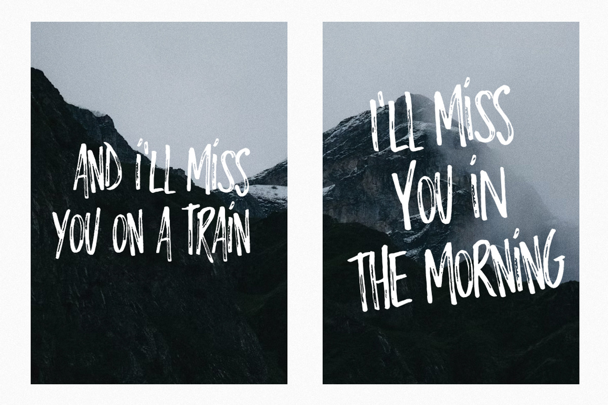 Auralines - Brush Font, a Handwritten Font by The Branded Quotes (Photo 4 of 5)
