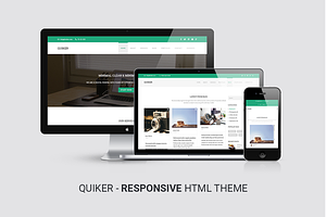 Quiker Responsive HTML5 Template