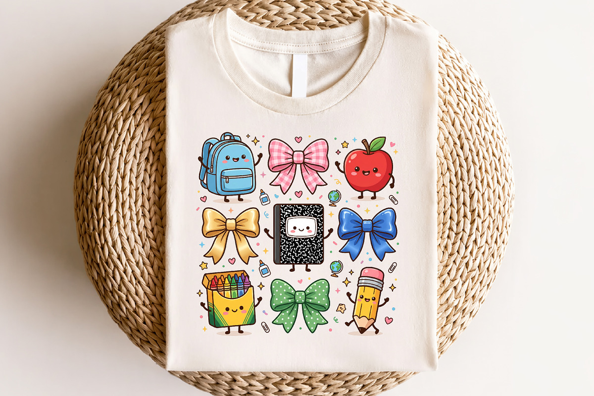 Back to School Doodles Characters, an Object Illustration by CraftArtStudio (Photo 4 of 4)