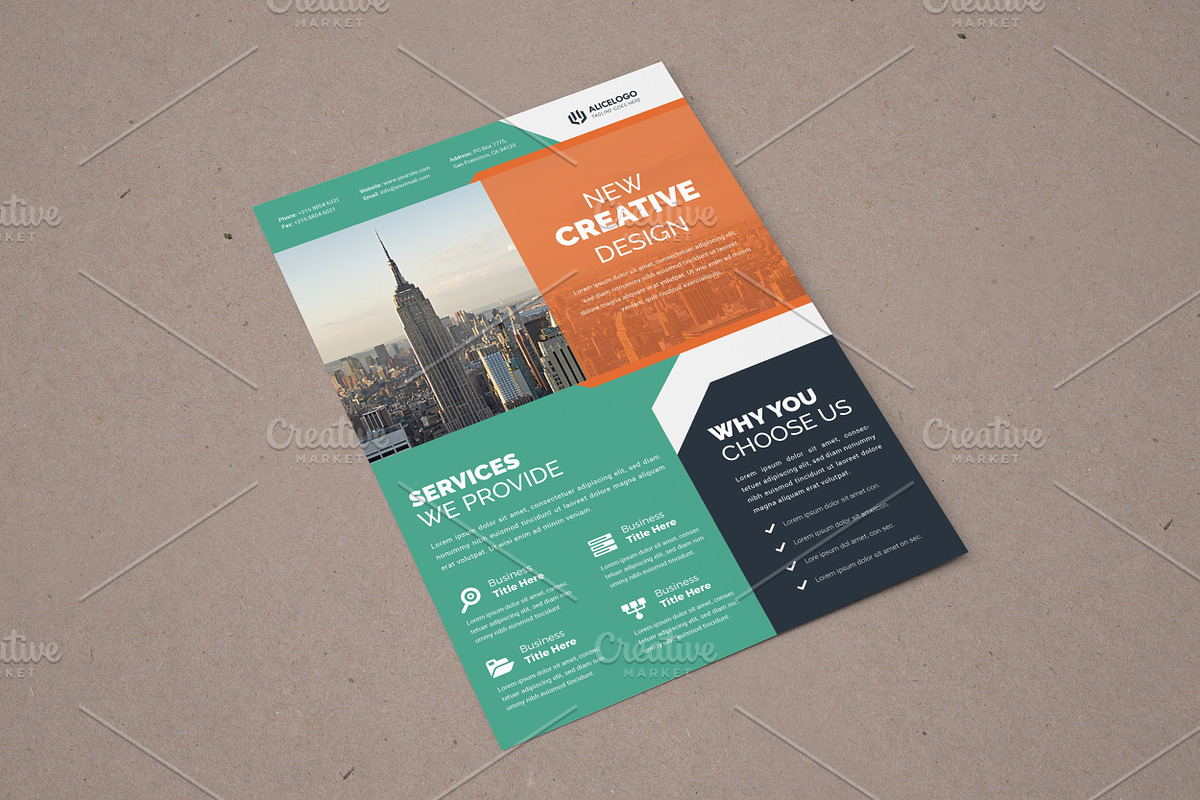 Flyer Template, a Flyer Template by Alice_s (Photo 3 of 3)