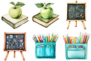 Doodle Back to School Clipart, a Seasonal Illustration by CitraGraphics (Thumbnail 6 of 6)