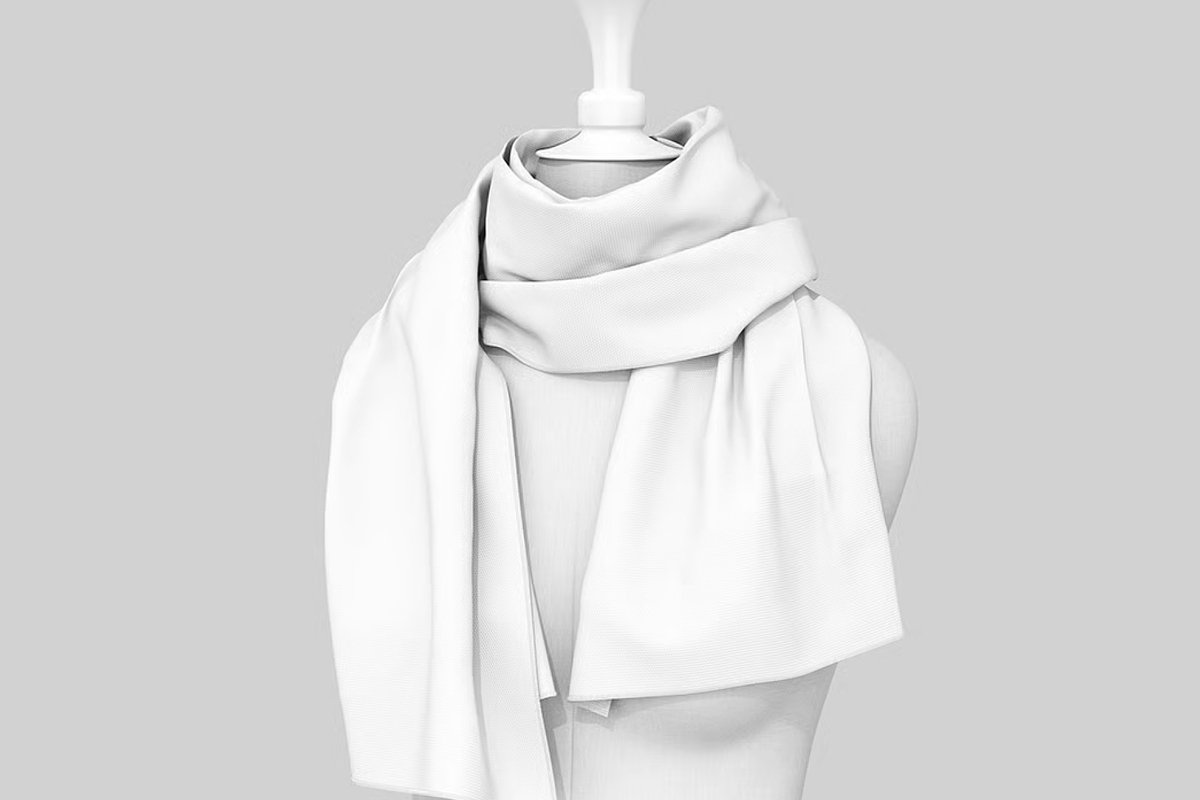 Scarf Mockup, a Hat Mockup by graphicsauce (Photo 3 of 4)