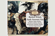 Mystic Witch Junk Journal, an Illustration by HubbaDigitals (Thumbnail 1 of 4)