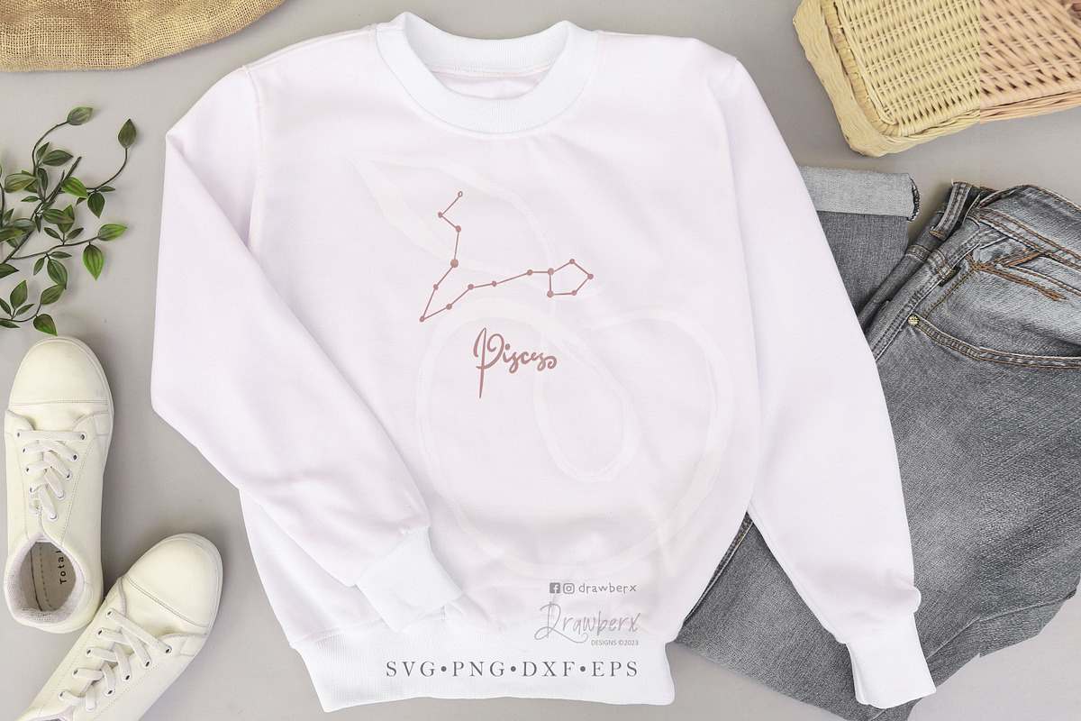 Zodiac Stars Constellation Svg 073, a Graphic by Drawberx (Photo 7 of 9)