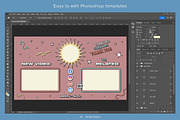 Colorful YouTube End Screens, a Social Media Template by Andrew Skoch Design (Thumbnail 6 of 6)